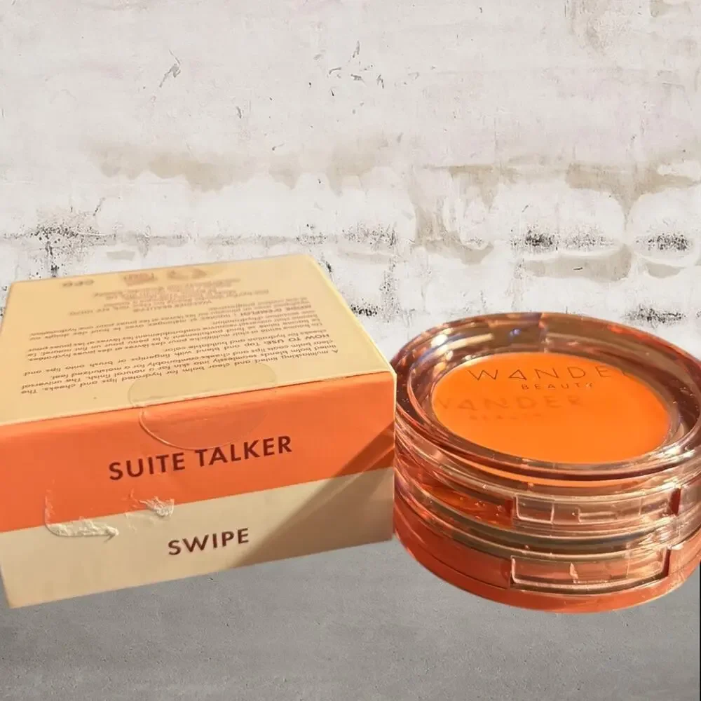 Wander Beauty Double Date Lip & Cheek Compact in Suite Talker NIB
